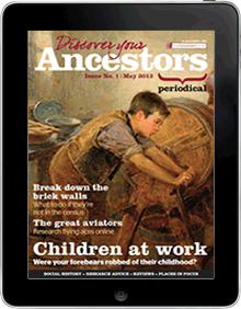 FREE Discover Your Ancestors Online Periodical worth £24.99!